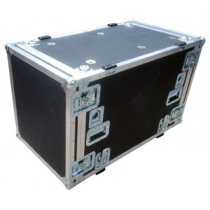 12U Rack Case 800mm deep with metal sleeve