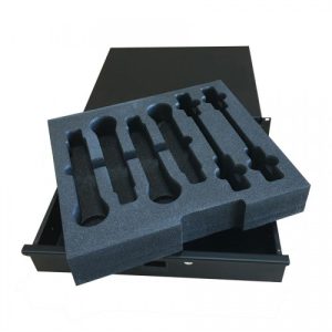 Foam Insert for 4 x ULXD2 and 4 x ULXD1 to fit a 2U Rack Drawer