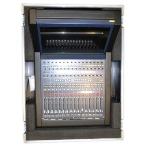 Console Flight Case for Lawo MC²56 16 Fader Extension