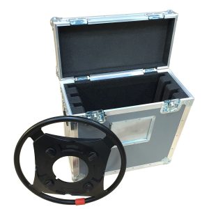 Custom Flight Case for 3 Steering Rings for Sachtler Combi Ped 1-40